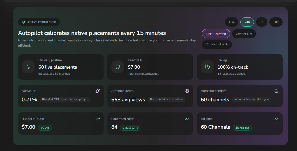 Adstelo Campaign Analytics Dashboard Screenshot